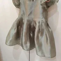 پیراهن بچه‌گانه شاین دار سدری مزون دوز شب چله یلدا