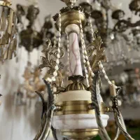 لوستر نئوکلاسیک|لوستر و چراغ آویز|اصفهان, بوستان ناژوان|دیوار