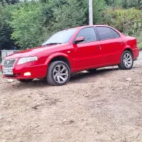 سمند سورن قرمز گوجه ای مدل ۹۰|خودرو سواری و وانت|تربتحیدریه, فرمانداری|دیوار