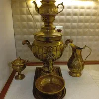 سماور ذغالی برنج