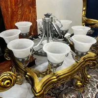 لوستر ۸ شاخه|لوستر و چراغ آویز|مشهد, دانشجو|دیوار