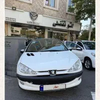۲۰۶تیپ ۳مدل ۱۴۰۱سفید بیرنگ کارکرد ۶۰هزارتا