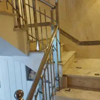 نرده استیل پله