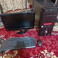 کیس،مانیتور،کیبورد و موس. کامپیوتر کامل