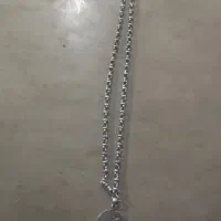 پلاک زنجیر نقره