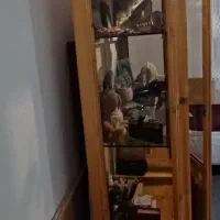 کمد /بوفه /کمد بزرگ /کمد چوبی /ویترین چوبی|بوفه، ویترین، کنسول|چالوس, |دیوار