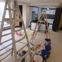 نقاش نقاشی ساختمان تمام نقاط شهر