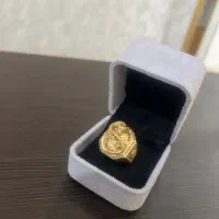 انگشتر طلا کم اجرت در حد نو