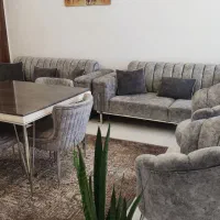 مبلمان ۸ نفره و میز نهار خوری ۴ نفره  لباسشویی نو|مبلمان خانگی و میز عسلی|اهواز, فرهنگ شهر|دیوار