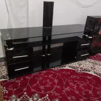 میز تلوزیون شیشه ای