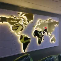 نقشه جهان|تابلو، نقاشی، عکس|گلستان (تهران), |دیوار