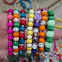 دستبند رنگی پاستیلی دخترانه مناسب هدیه دانش آموز|بدلیجات|تهران, ارامنه|دیوار