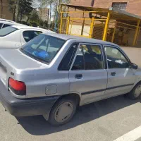 پراید نقره آبی 86 دوگانه کارخانه