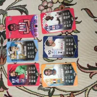 یه سری کارت ماین کرافت و توپچی و مونگا