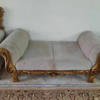 مبل سلطنتی  9نفره باکاناپه ونهارخوری ست6نفره|مبلمان خانگی و میز عسلی|گرگان, |دیوار