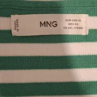 تاپ راه راه Mango مانگو اصل سایز XL نو|لباس|تهران, فرمانیه|دیوار