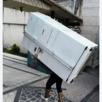 کارگر اسباب کشی یخچال ساید باربری وانت خاور