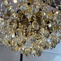 لوستر برونز 24شعله|لوستر و چراغ آویز|فردیس, فردیس|دیوار