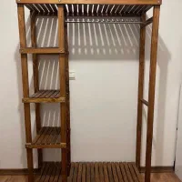 قفسه رگال چوبی