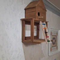 لانه پرنده چوبی|لوازم جانبی حیوانات|ری, سیزده آبان|دیوار