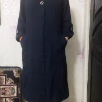 مانتوسرمه ای عکس سایزگذاشتم ،مانتومشکی سایز۳۸،۴۰
