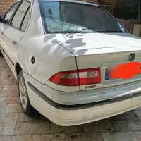 ماشین سمند سفید lx دو گانه سوز