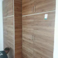 ساخت کمد دیواری کابینت تی وی روم|جاکفشی، کمد، دراور|اهواز, شریعتی جنوبی|دیوار
