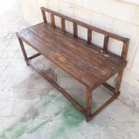تخت سنتی کوچک نیمکت کافه قهوه فروشی