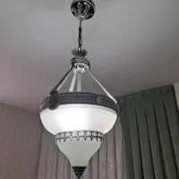 ۳ عدد لوستر نقره ای