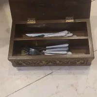 سطل و جا قاشقی و جا دستمال کاغذی|صنایع دستی و سایر لوازم تزئینی|اصفهان, باغ نگاره|دیوار