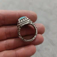 انگشتر نقره کهنه