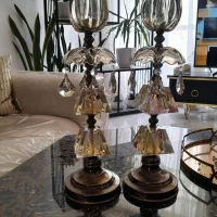 شمعدان کریستالی نو|صنایع دستی و سایر لوازم تزئینی|مشهد, سمزقند|دیوار