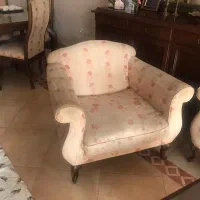 ست مبلمان و نهار خوری.تمام چوب فوق العاده شیک