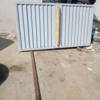 دو لنگه درب پارکینگ صنایع سنگین درجه یک