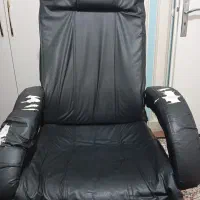 صندلی کامپیوتر گردان( جک و مکانیزم کاملاً سالم)