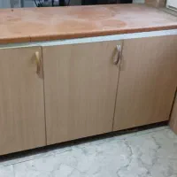 کابینت ام دی اف دست دوم به همراه سینک|مصالح و تجهیزات ساختمان|اندیشه, اندیشه فاز ۴|دیوار