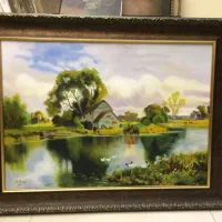 تابلو‌ نقاشی رنگ روغن منظره