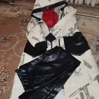 کاپشن و شلوار چرم|لباس|یاسوج, |دیوار