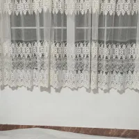 پرده تور یک جفت