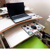 فروش فوری میز کامپیوتر فلزی، ام دی اف سه لایه