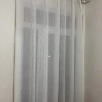 پرده پانج با چوب پرده