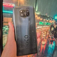 موبایل poco x3 128g 6g دوربین 64 در حد نو