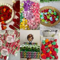 قند و نبات های رنگی خشکبار آپادانا