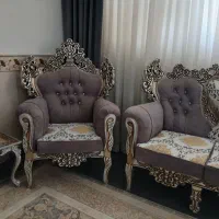 مبل سلطنتی|مبلمان خانگی و میز عسلی|قم, شاه ابراهیم|دیوار
