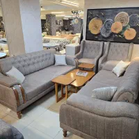 مبل راحتی مکانیزم کف فنر و اسفنج وزرا