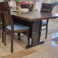 میز ام دی اف ۱۰ نفره با ۶ صندلی|میز و صندلی غذاخوری|لواسان, |دیوار