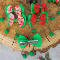 گیره  مو انبری  یلدایی جینگول