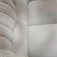 نیم ست مبل راحتی ۵ نفره کرم رنگ سالم