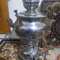 سماور برنجی گازی