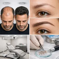 کاشت تخصصی مو و ابرو